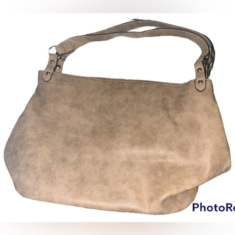 Del mano faux shoulder bag with tassel pull - Picture 2 of 6
